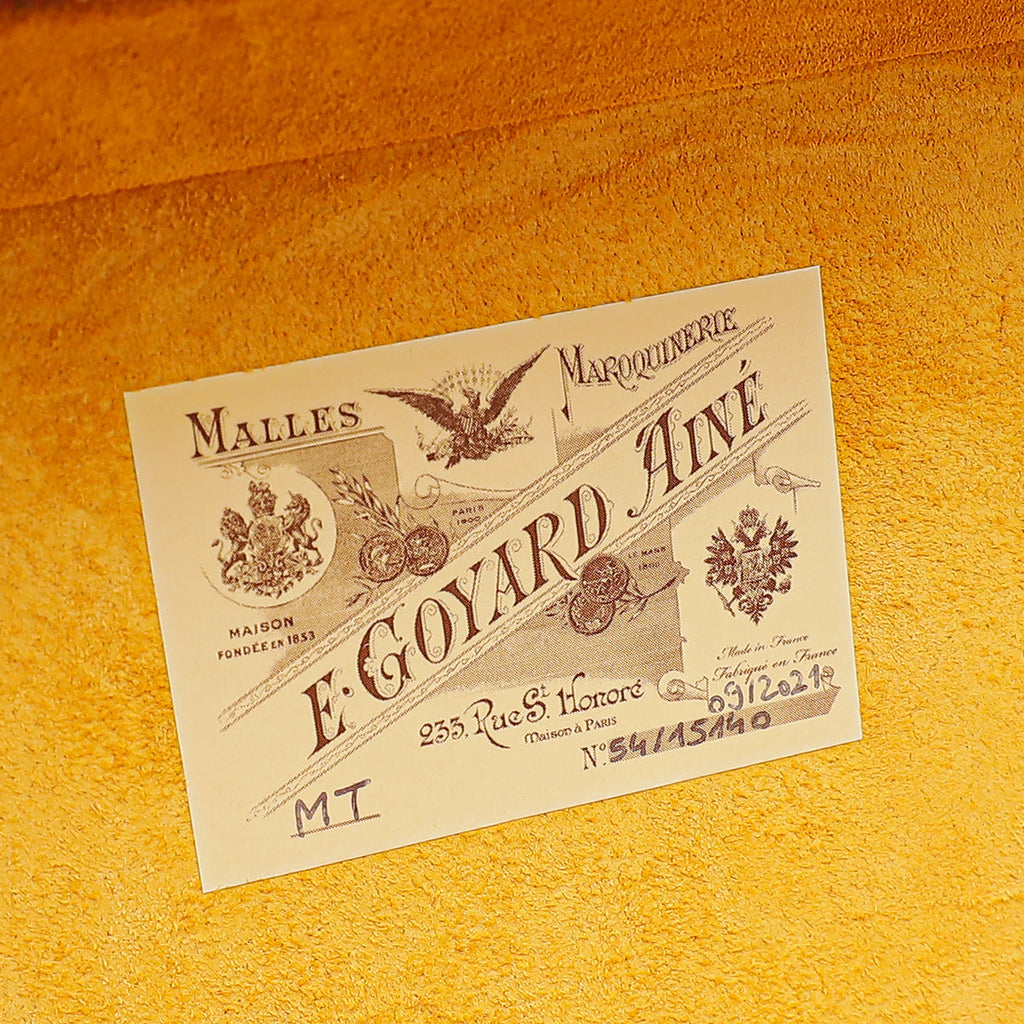 Goyard Red Goyardine Grand Hotel Trunk PM Bag