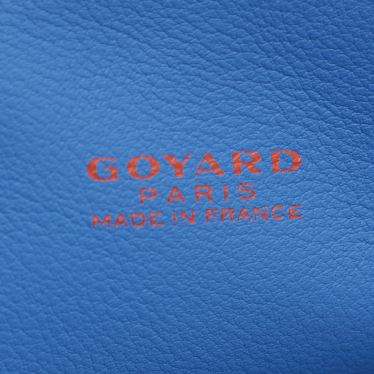 Goyard Blue Goyardine Reversible Anjou Mini Bag