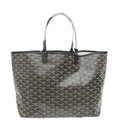 Goyard Black Goyardine Saint Louis PM Bag