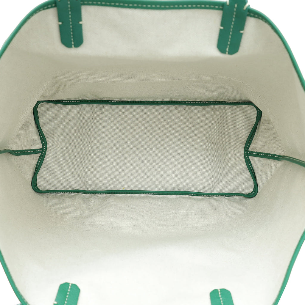 Goyard Green Goyardine Saint Louis PM Bag