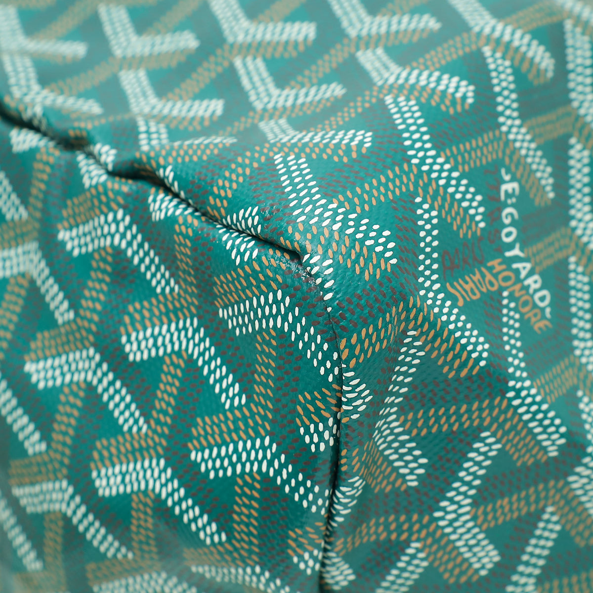 Goyard Green Goyardine Saint Louis PM Bag