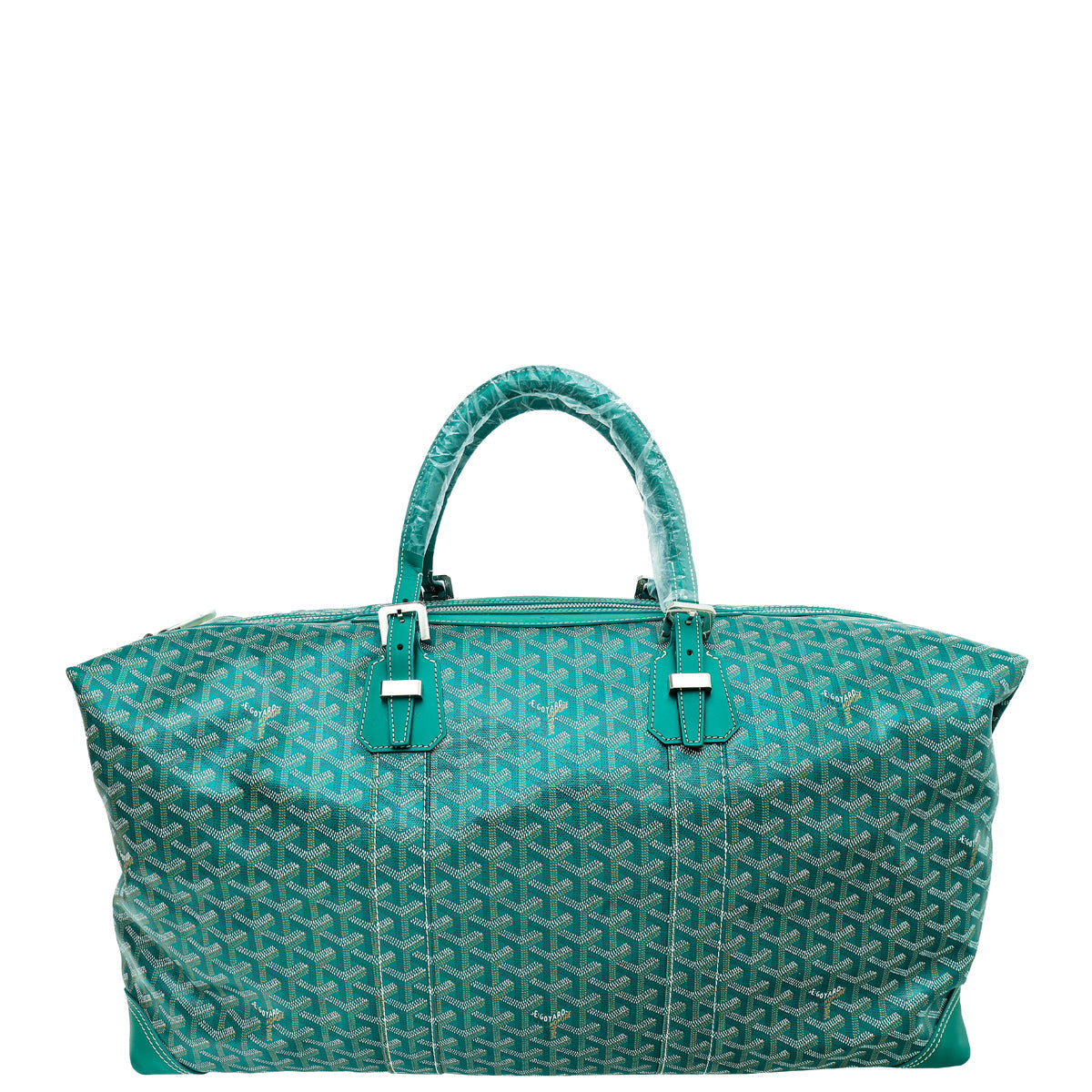Goyard Green Goyardine Boeing 55 Bag