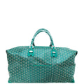 Goyard Green Goyardine Boeing 55 Bag