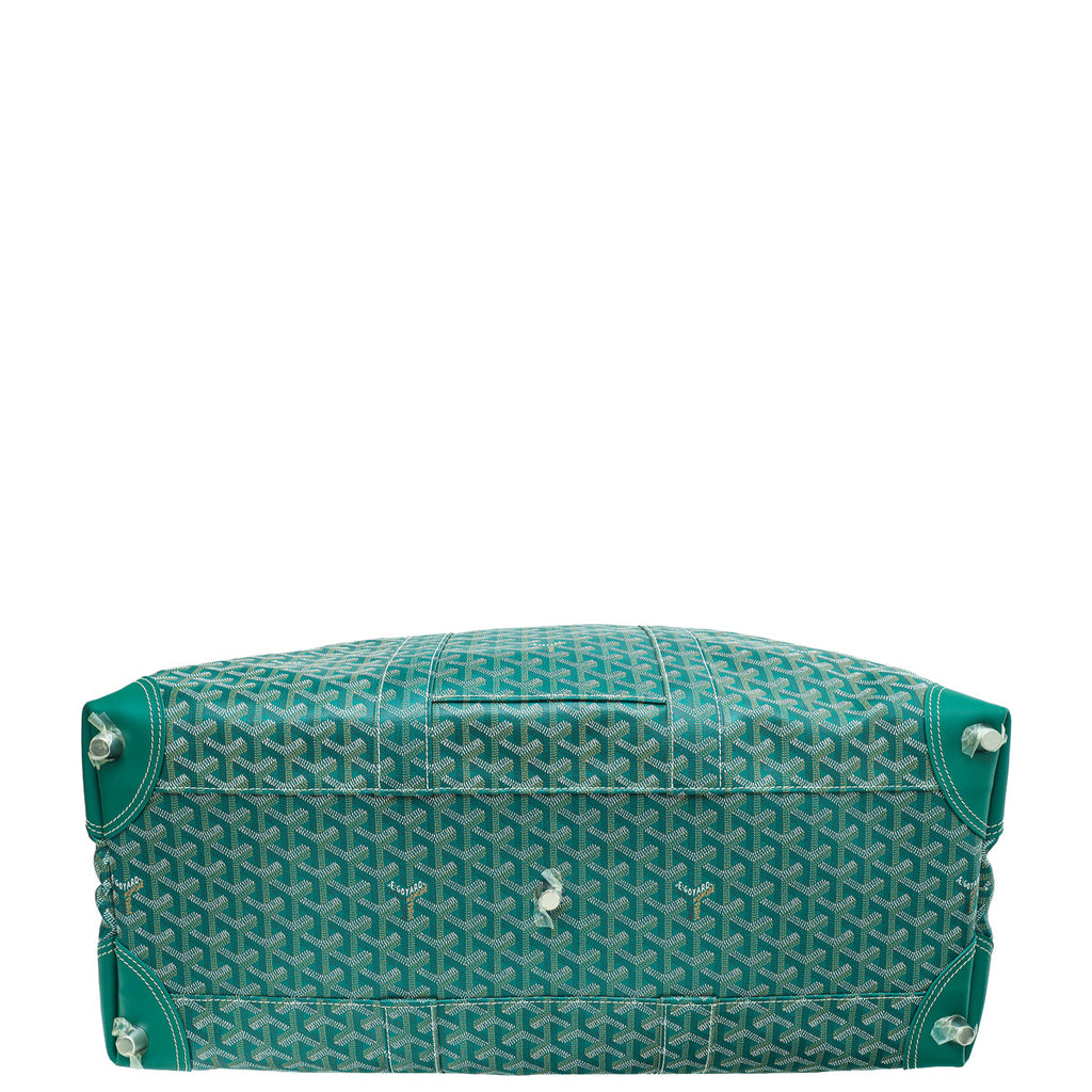 Goyard Green Goyardine Boeing 55 Bag