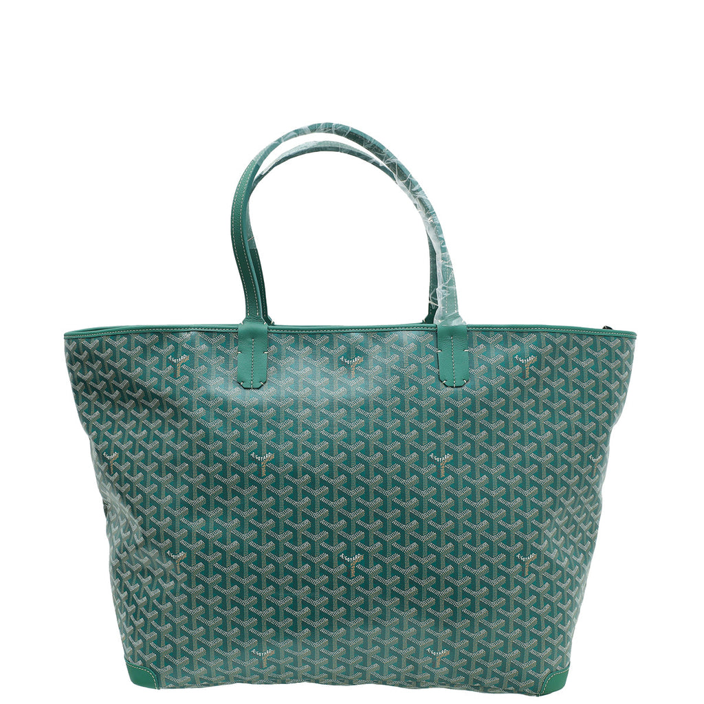 Goyard Green Goyardine Artois GM Bag