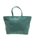 Goyard Green Goyardine Artois GM Bag