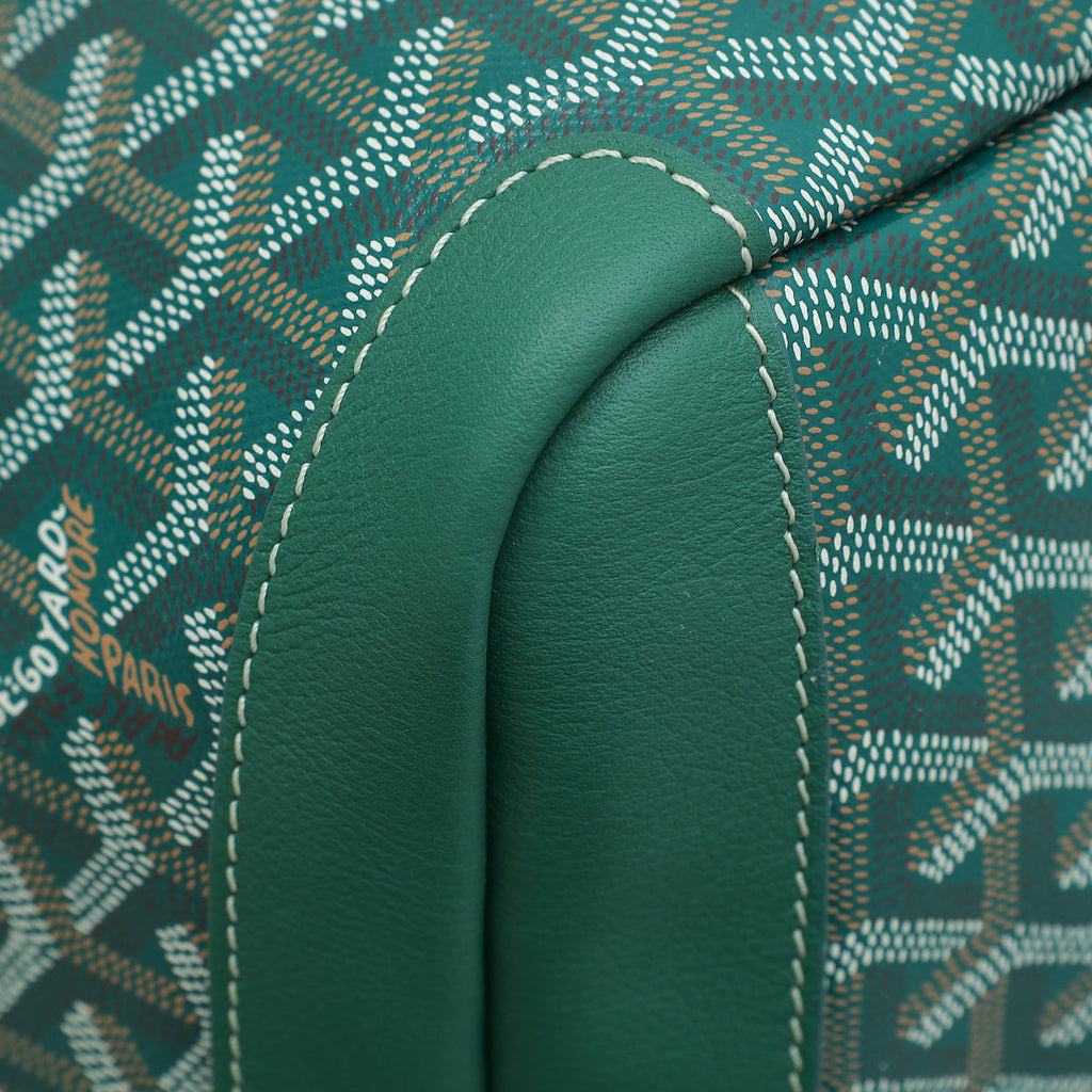 Goyard Green Goyardine Artois GM Bag