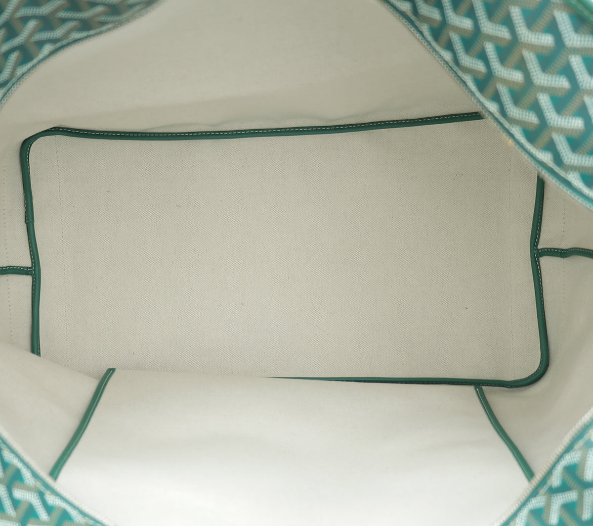 Goyard Green Goyardine Artois GM Bag