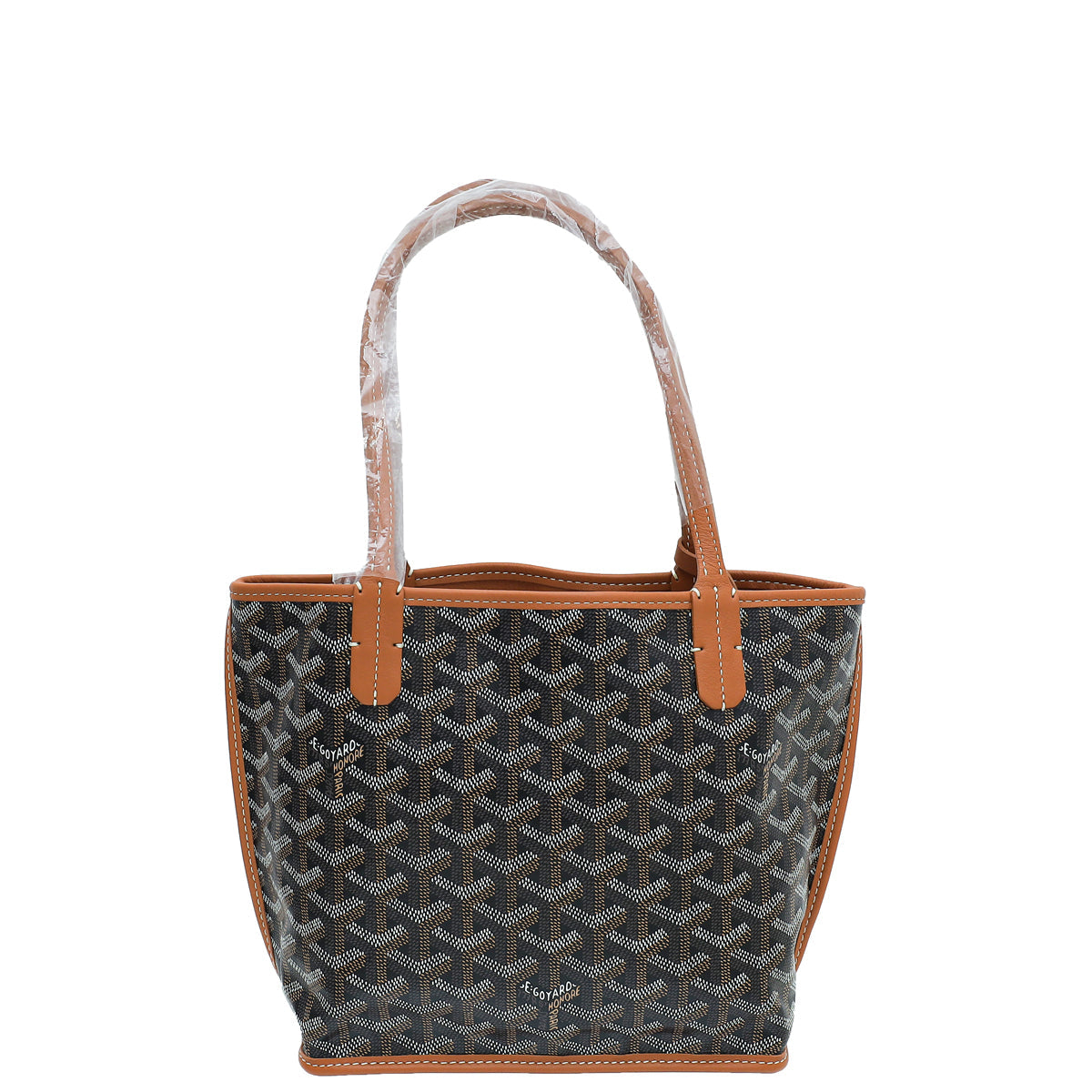 Goyard Bicolor Goyardine Reversible Anjou Mini Bag