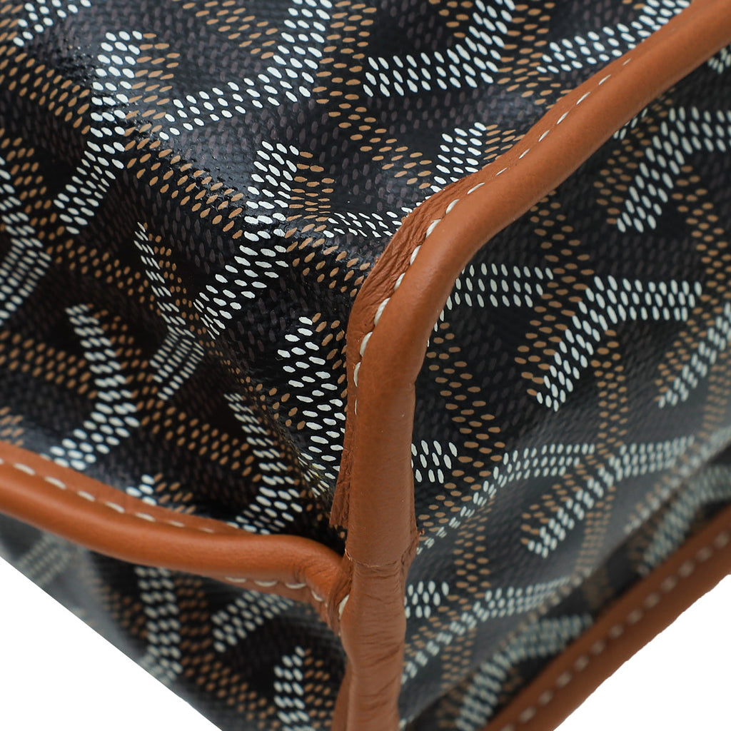 Goyard Bicolor Goyardine Reversible Anjou Mini Bag