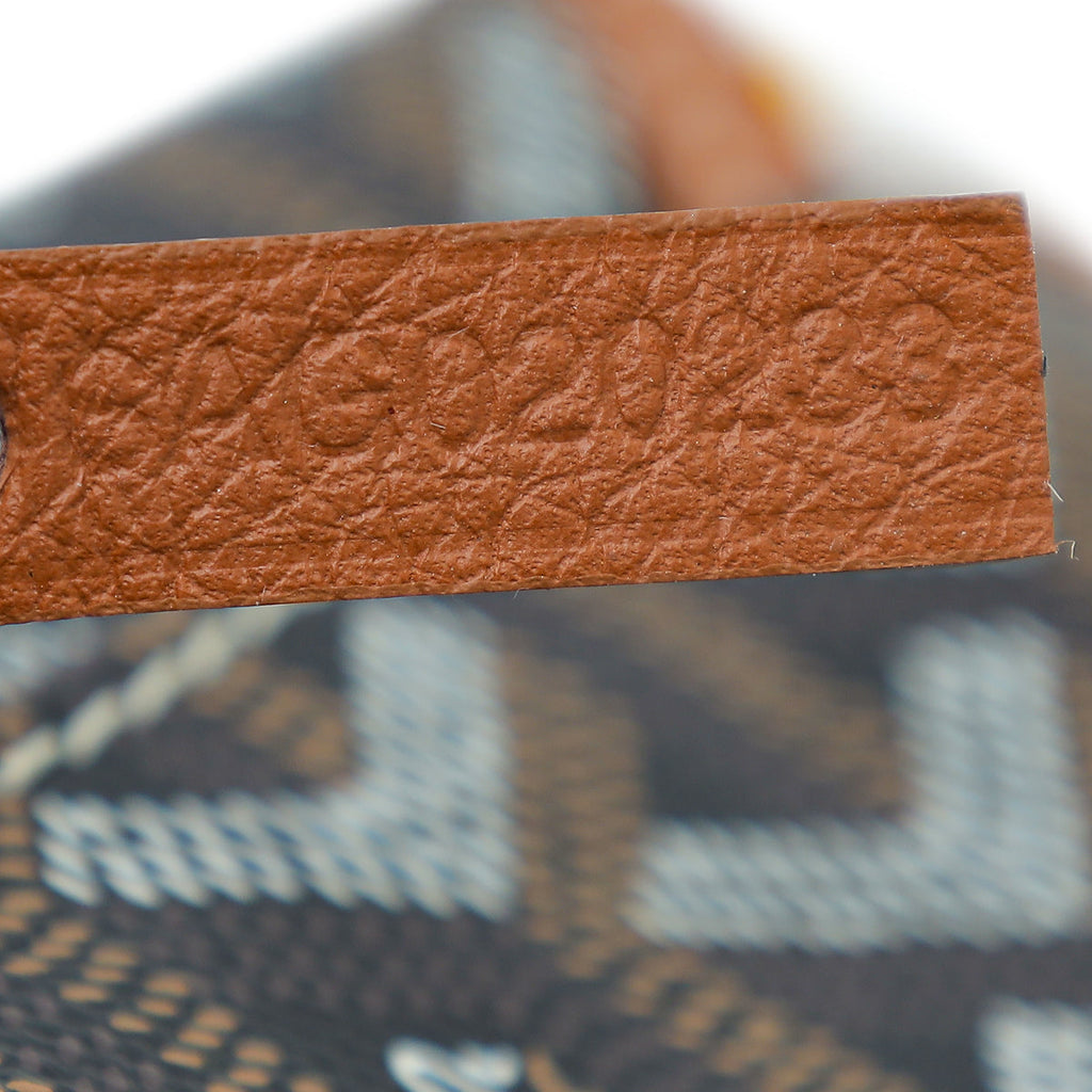 Goyard Bicolor Goyardine Reversible Anjou Mini Bag