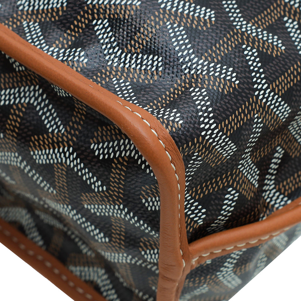 Goyard Bicolor Goyardine Reversible Anjou Mini Bag