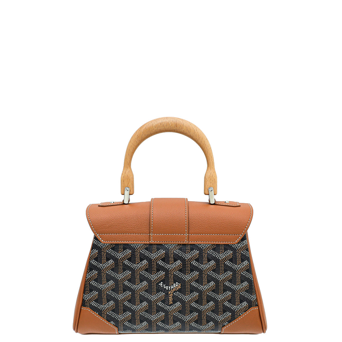 Goyard Bicolor Goyardine Souple Mini Saigon Bag