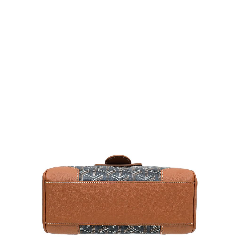 Goyard Bicolor Goyardine Souple Mini Saigon Bag