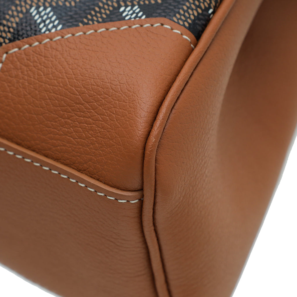 Goyard Bicolor Goyardine Souple Mini Saigon Bag
