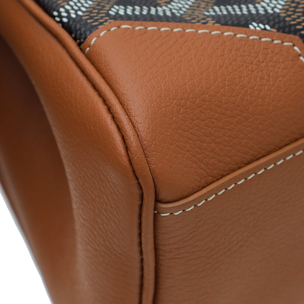 Goyard Bicolor Goyardine Souple Mini Saigon Bag