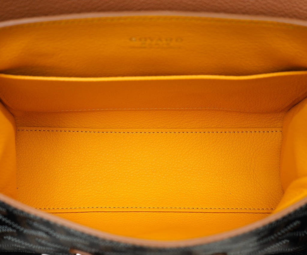 Goyard Bicolor Goyardine Souple Mini Saigon Bag