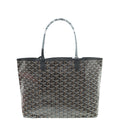 Goyard Black Goyardine Saint Louis PM Bag