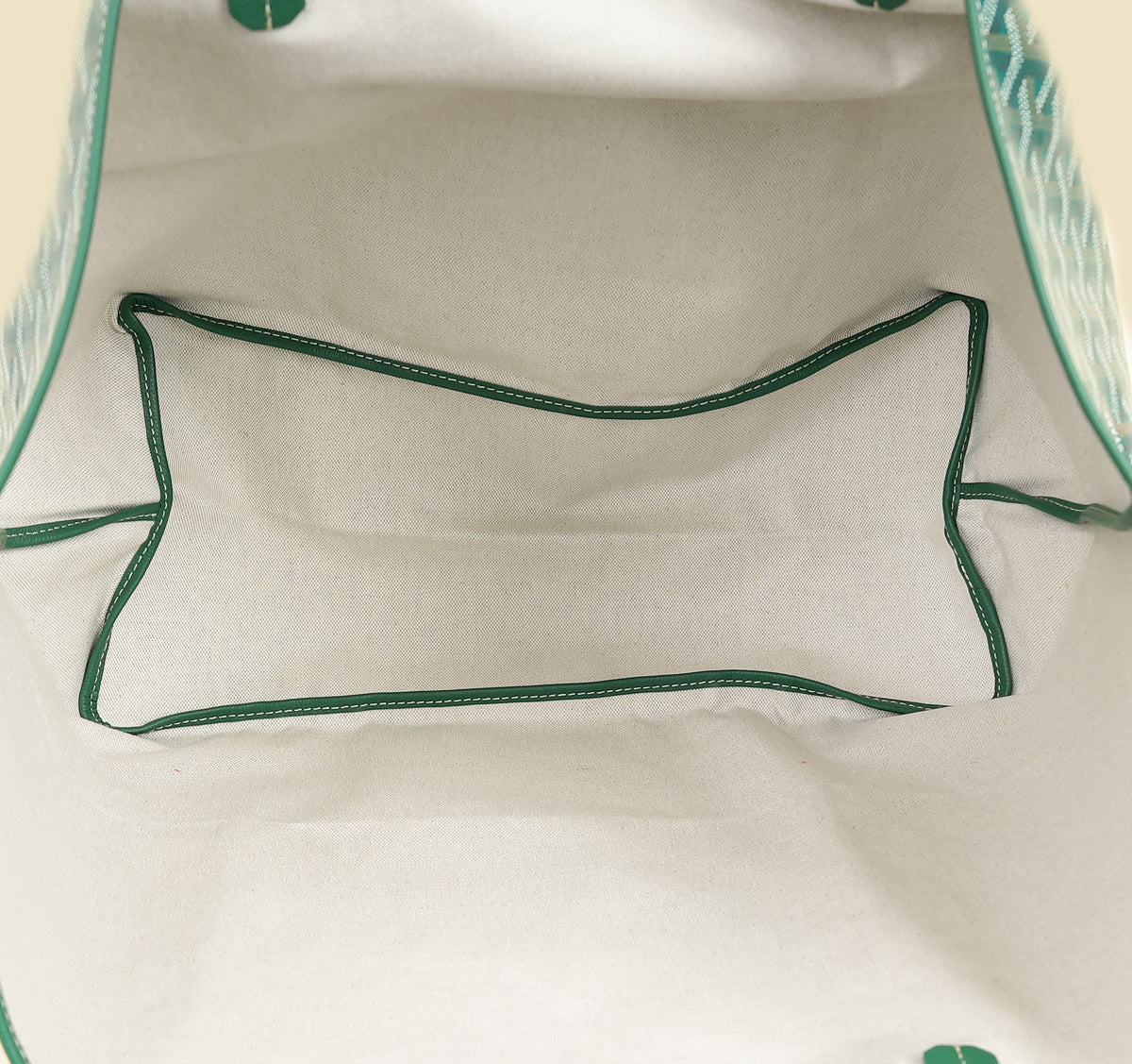 Goyard Green Goyardine Saint Louis GM Bag
