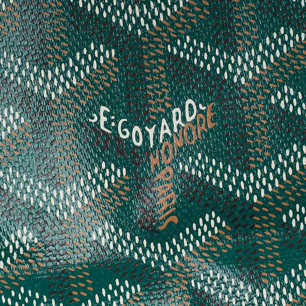 Goyard Green Goyardine Saint Louis GM Bag