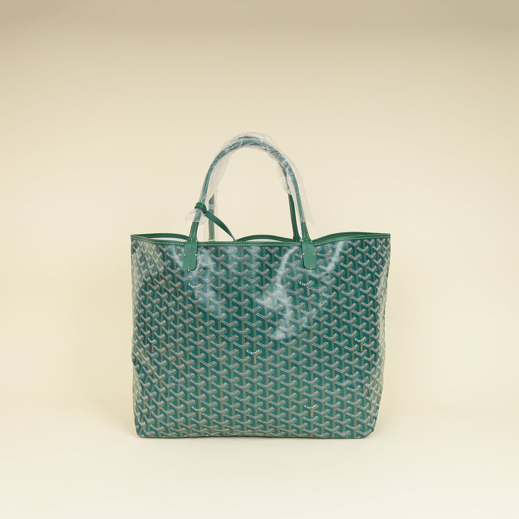 Goyard Green Goyardine Saint Louis GM Bag