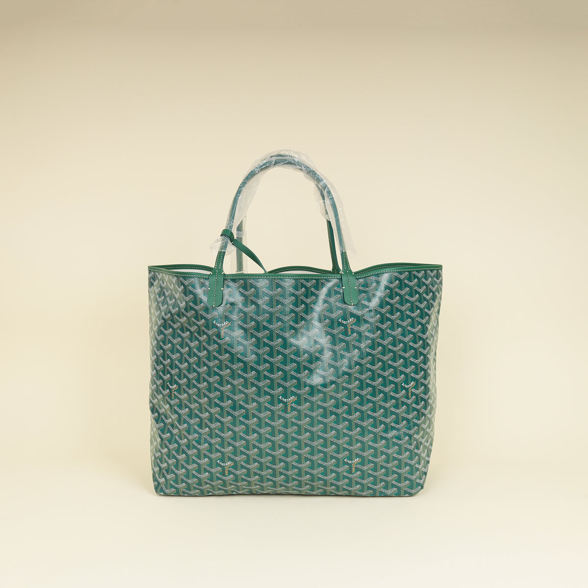 Goyard Green Goyardine Saint Louis GM Bag