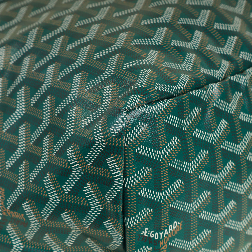 Goyard Green Goyardine Saint Louis GM Bag