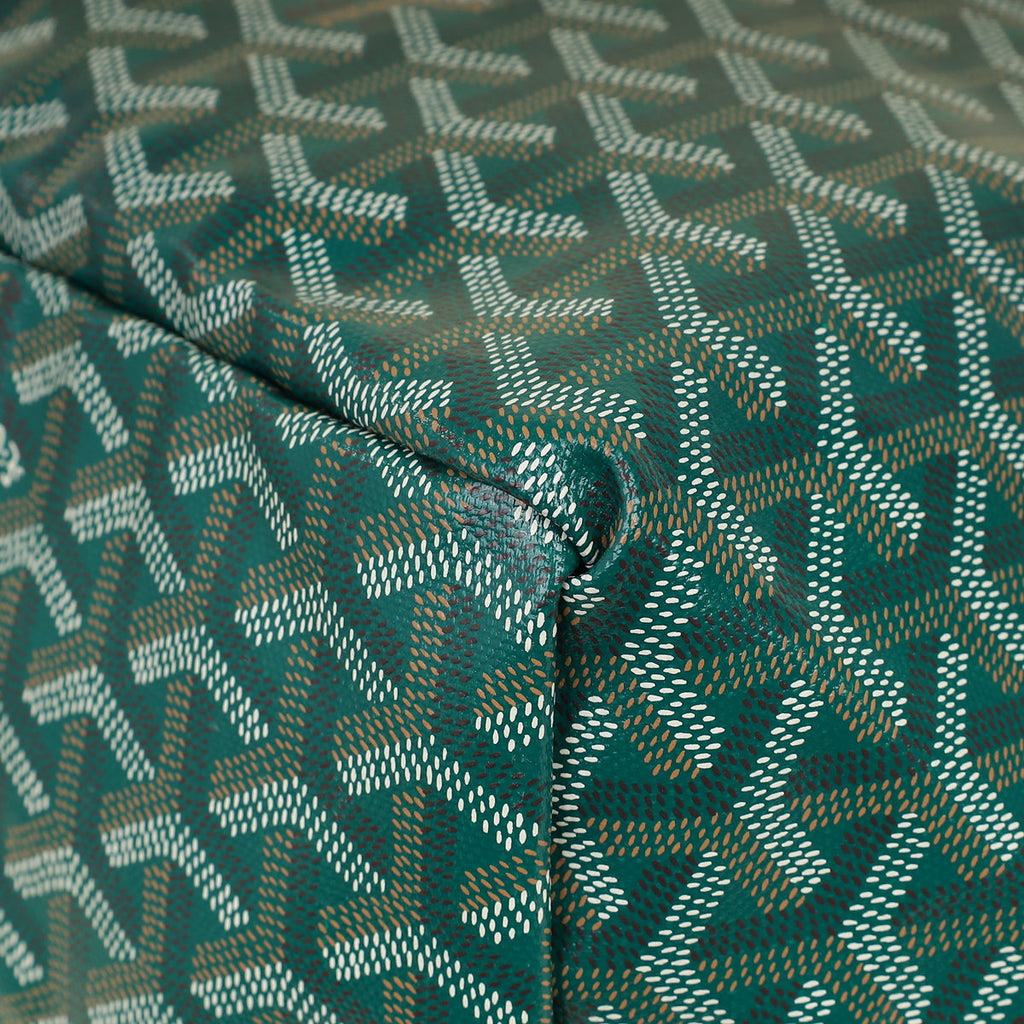 Goyard Green Goyardine Saint Louis GM Bag