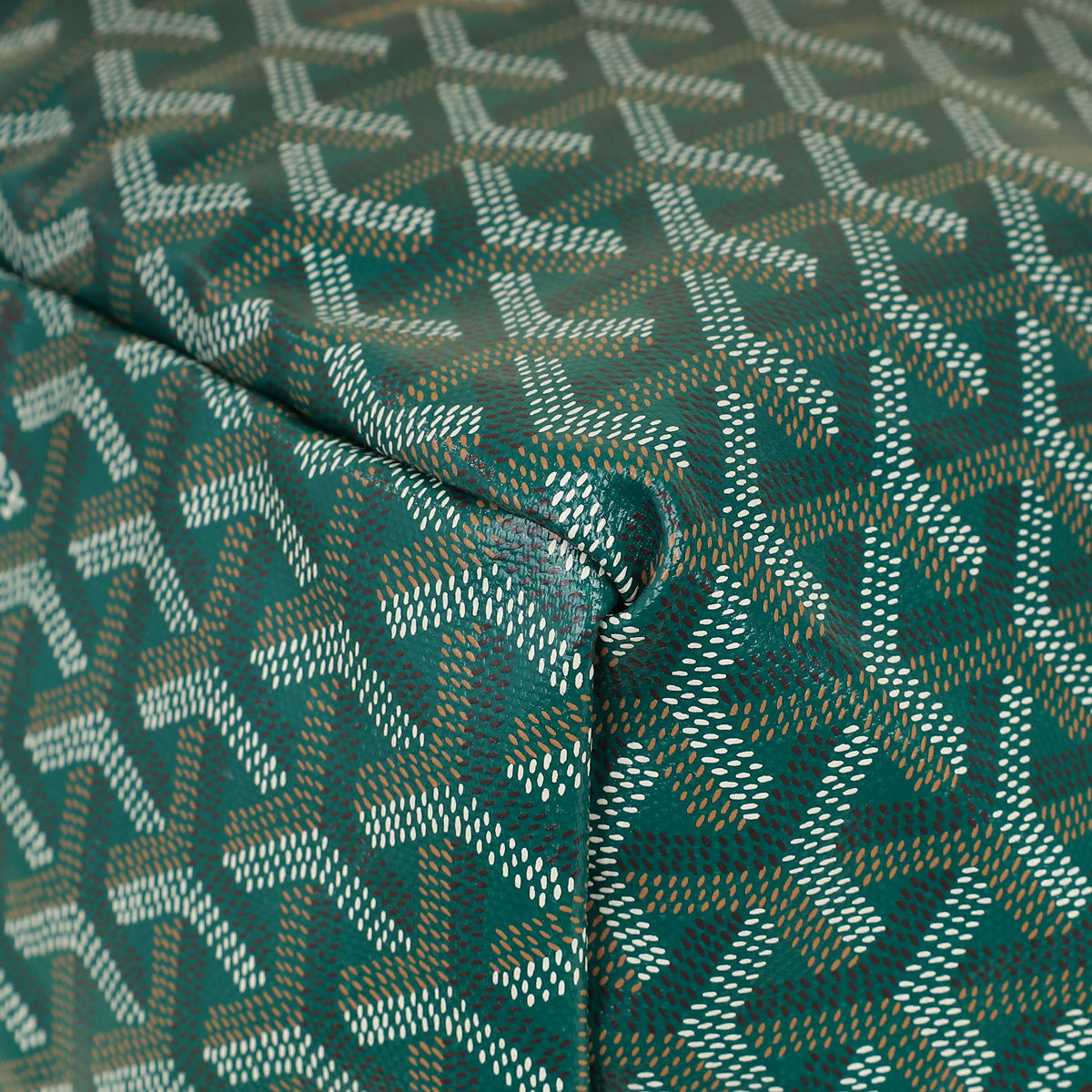 Goyard Green Goyardine Saint Louis GM Bag