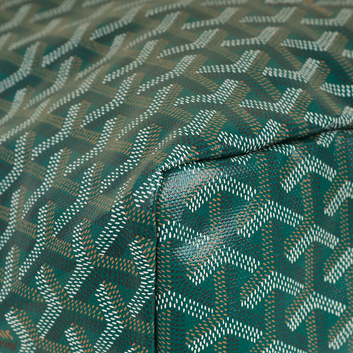 Goyard Green Goyardine Saint Louis GM Bag