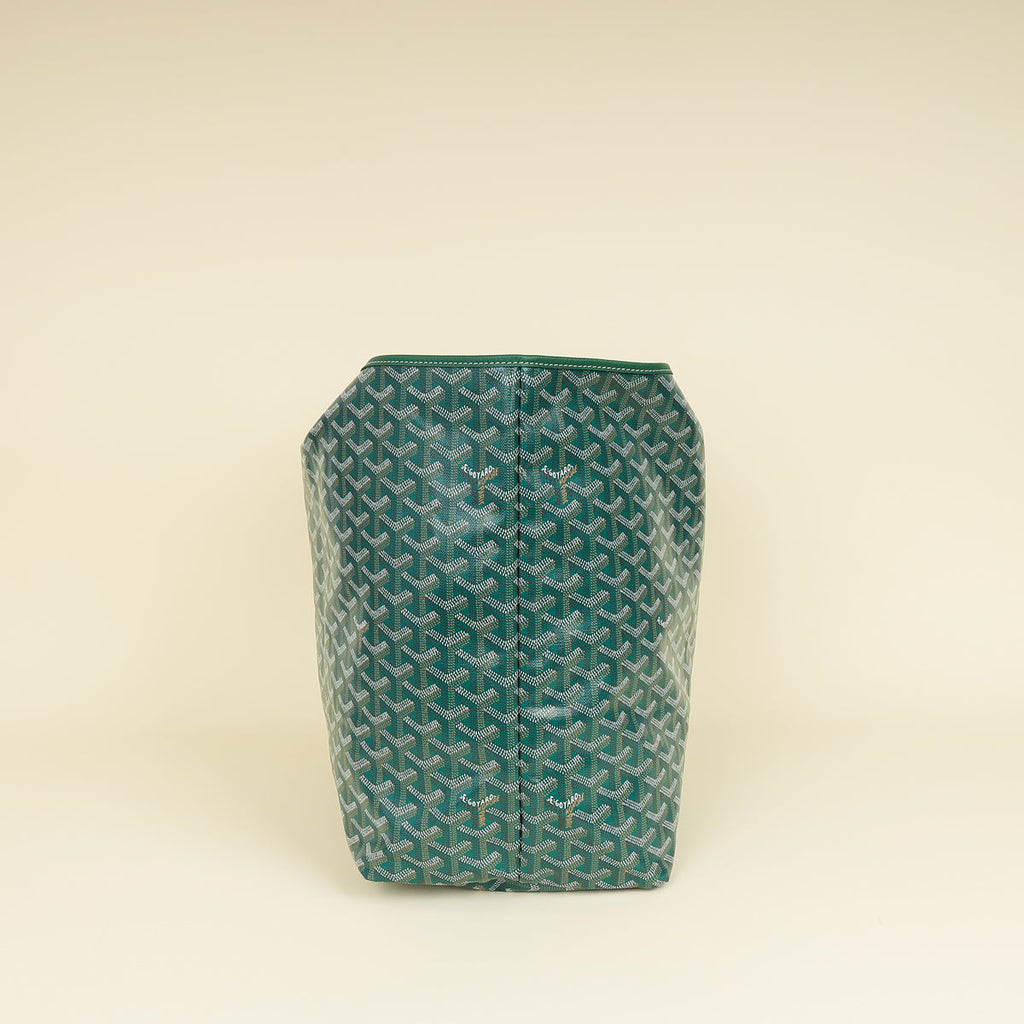 Goyard Green Goyardine Saint Louis GM Bag