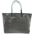 Goyard Black Goyardine Saint Louis PM Bag