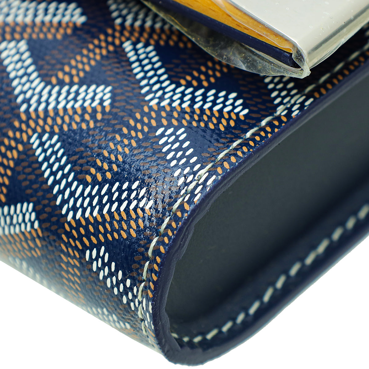 Goyard Blue Goyardine Monte Carlo 2 PM Pochette