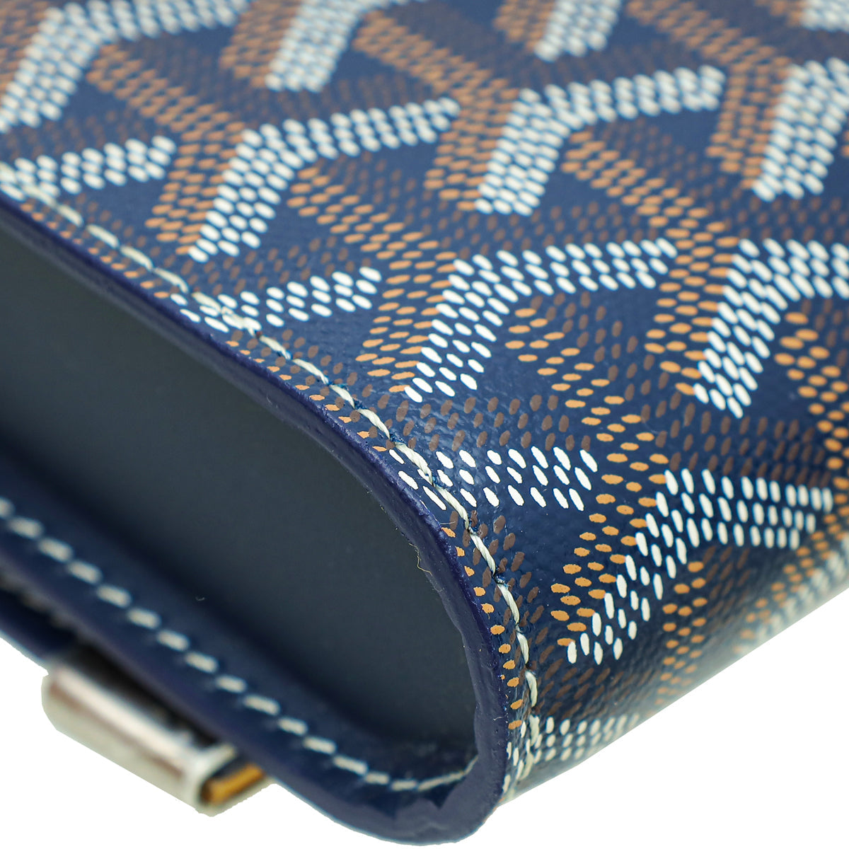 Goyard Blue Goyardine Monte Carlo 2 PM Pochette