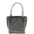 Goyard Black Goyardine Reversible Anjou Mini Bag