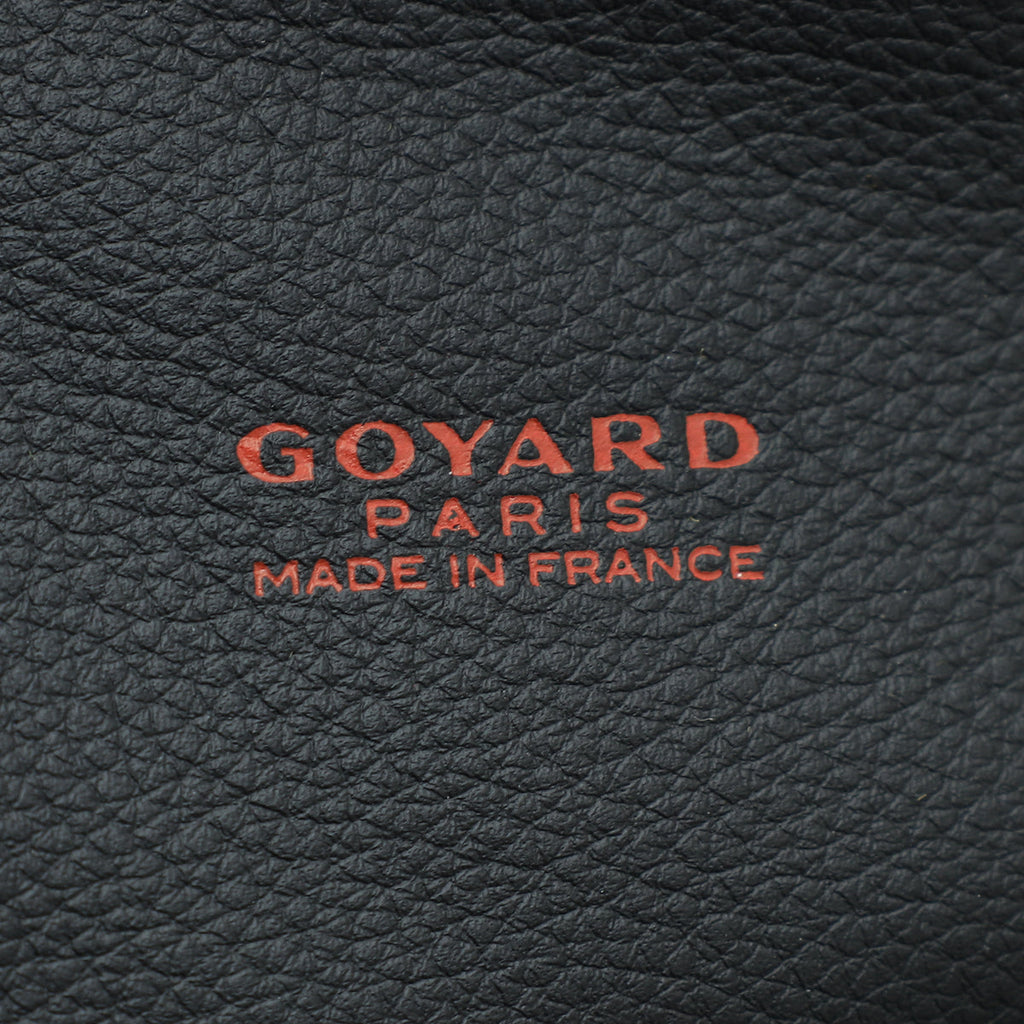 Goyard Black Goyardine Reversible Anjou Mini Bag