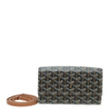 Goyard Bicolor Varenne Continental Wallet w/Strap