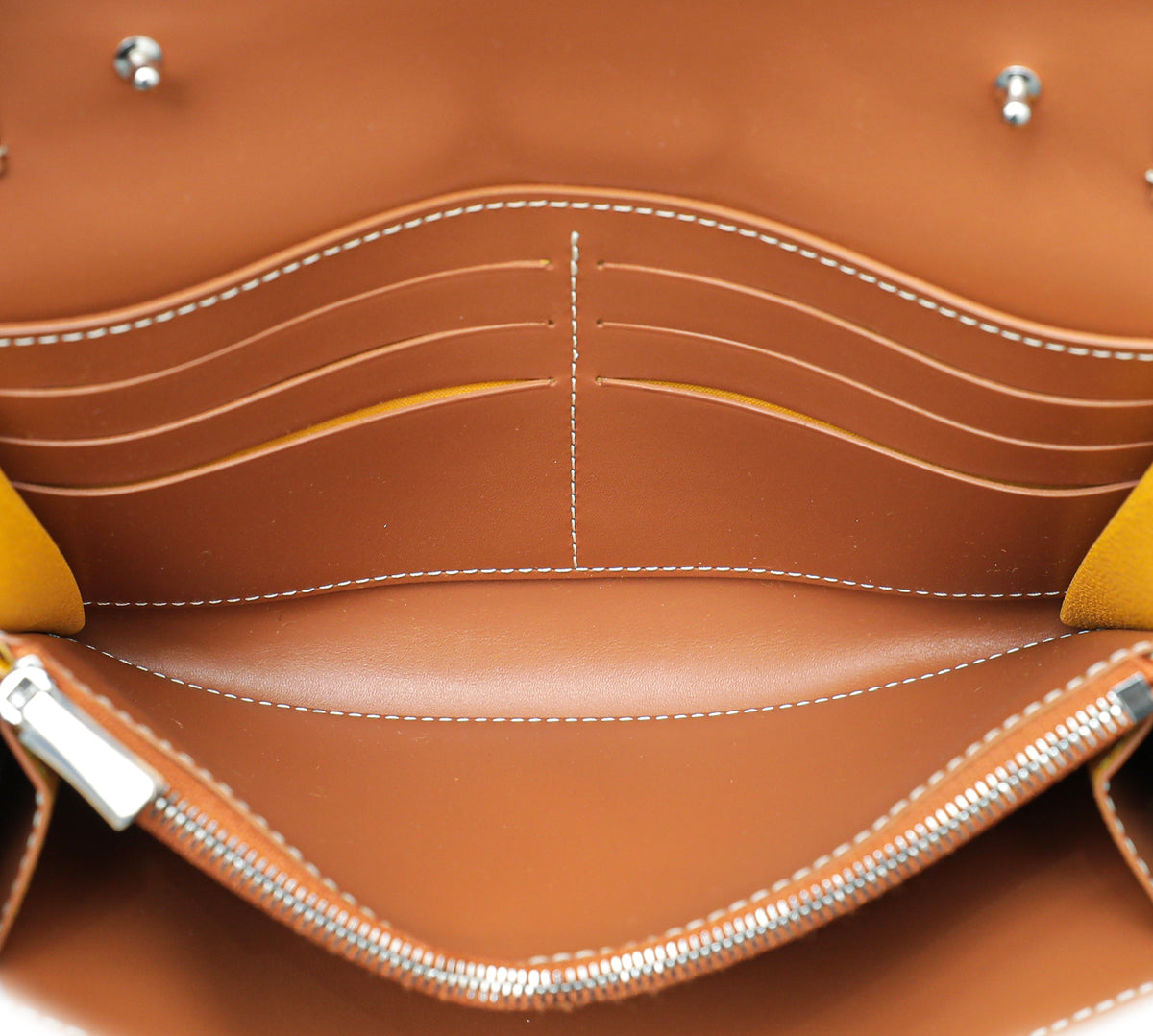 Goyard Bicolor Varenne Continental Wallet w/Strap