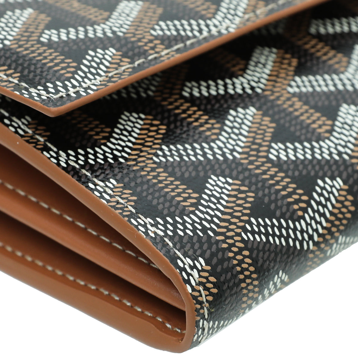 Goyard Bicolor Varenne Continental Wallet w/Strap