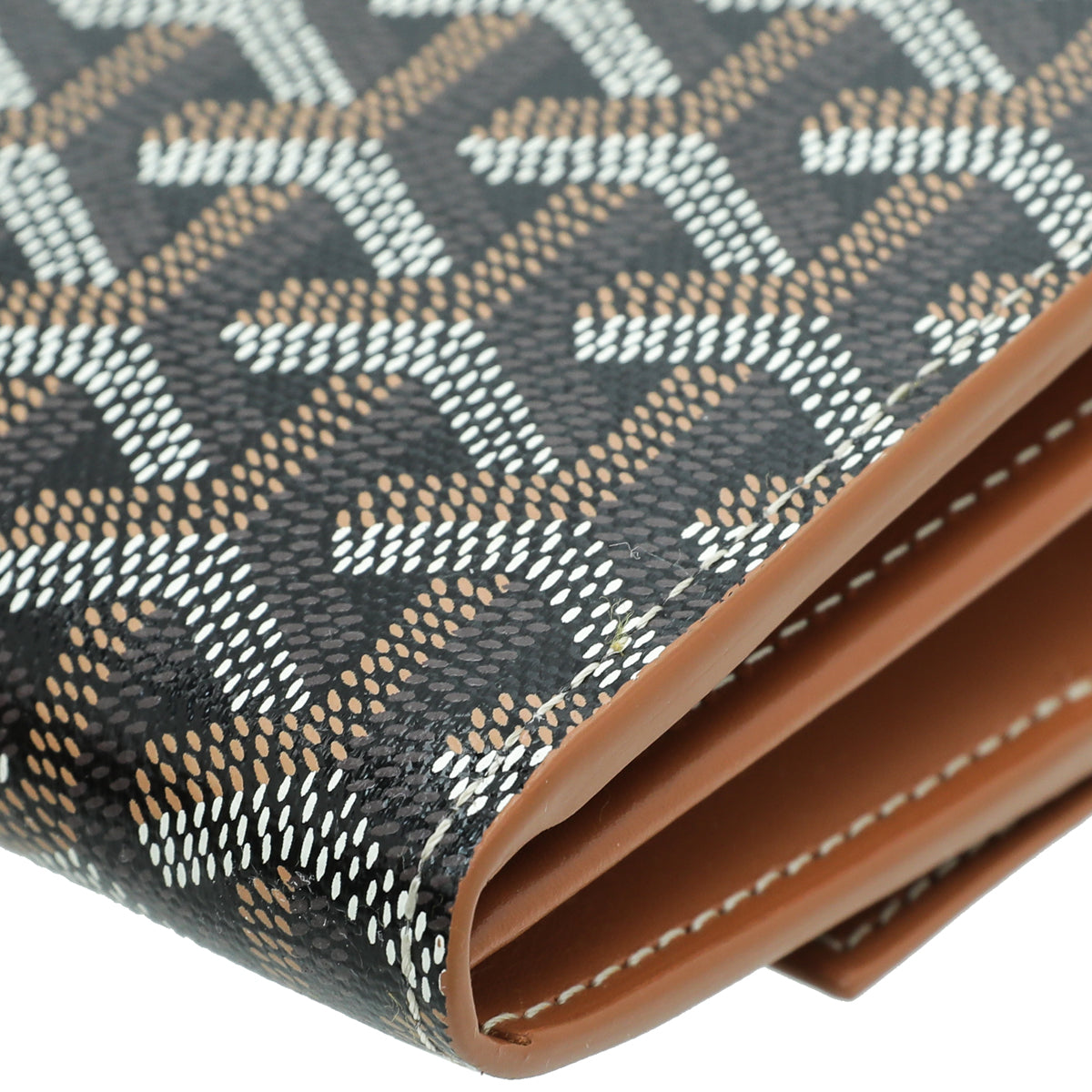 Goyard Bicolor Varenne Continental Wallet w/Strap