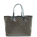 Goyard Black Goyardine Saint Louis PM Bag