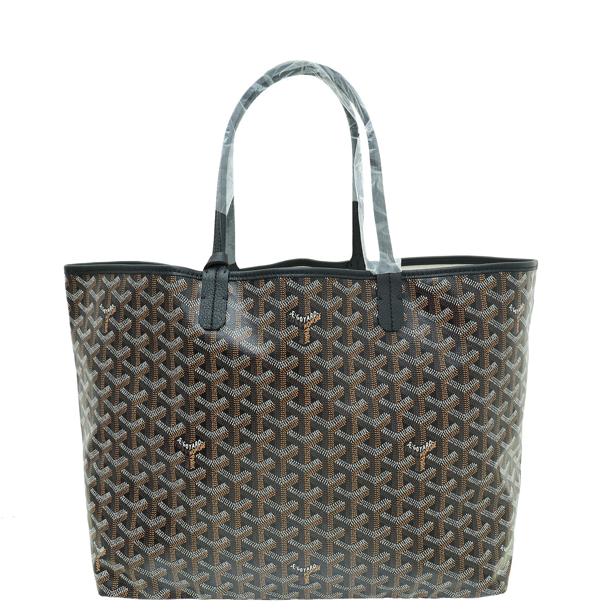 Goyard Black Goyardine Saint Louis PM Bag