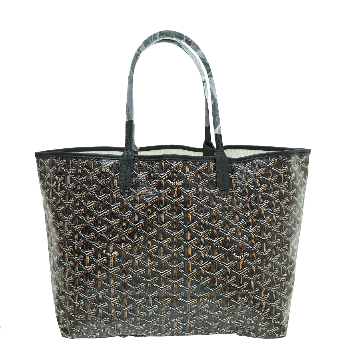 Goyard Black Goyardine Saint Louis PM Bag