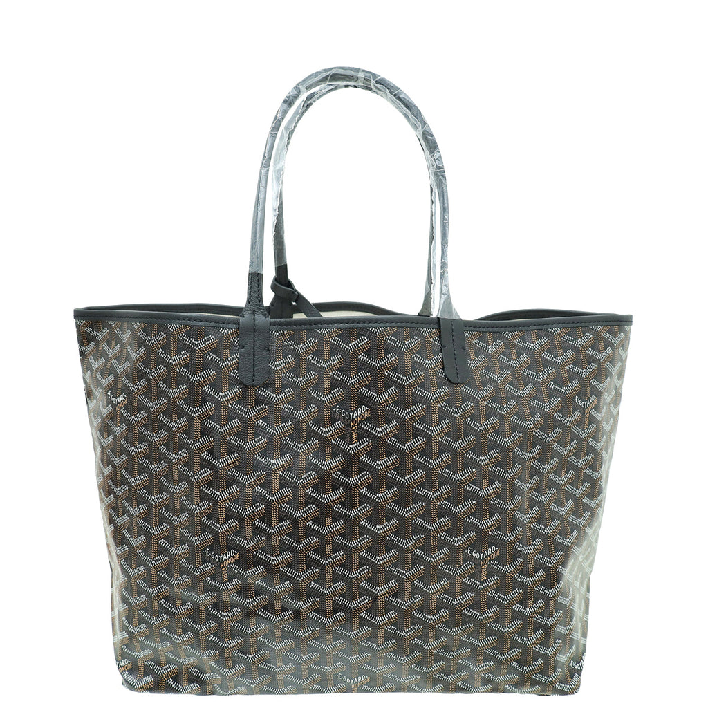Goyard Black Goyardine Saint Louis PM Bag