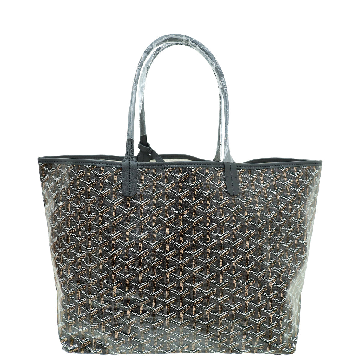 Goyard Black Goyardine Saint Louis PM Bag