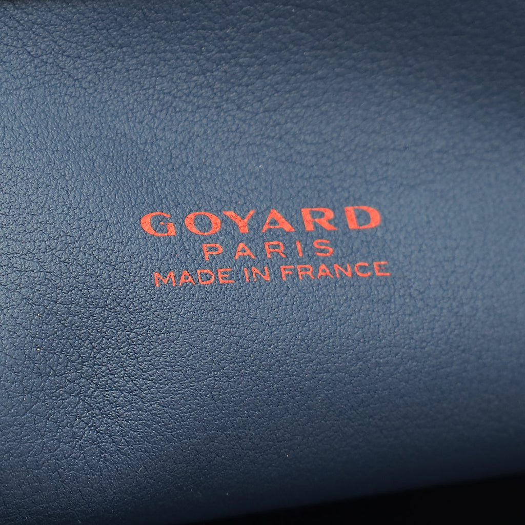 Goyard Blue Reversible Mini Anjou Bag