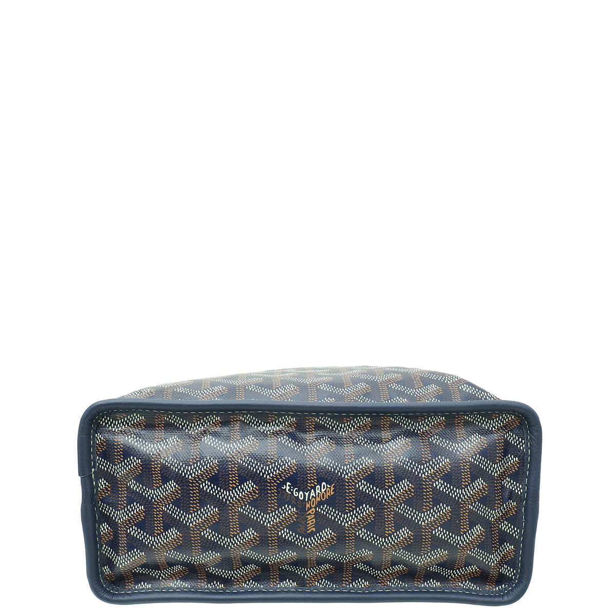 Goyard Blue Reversible Mini Anjou Bag