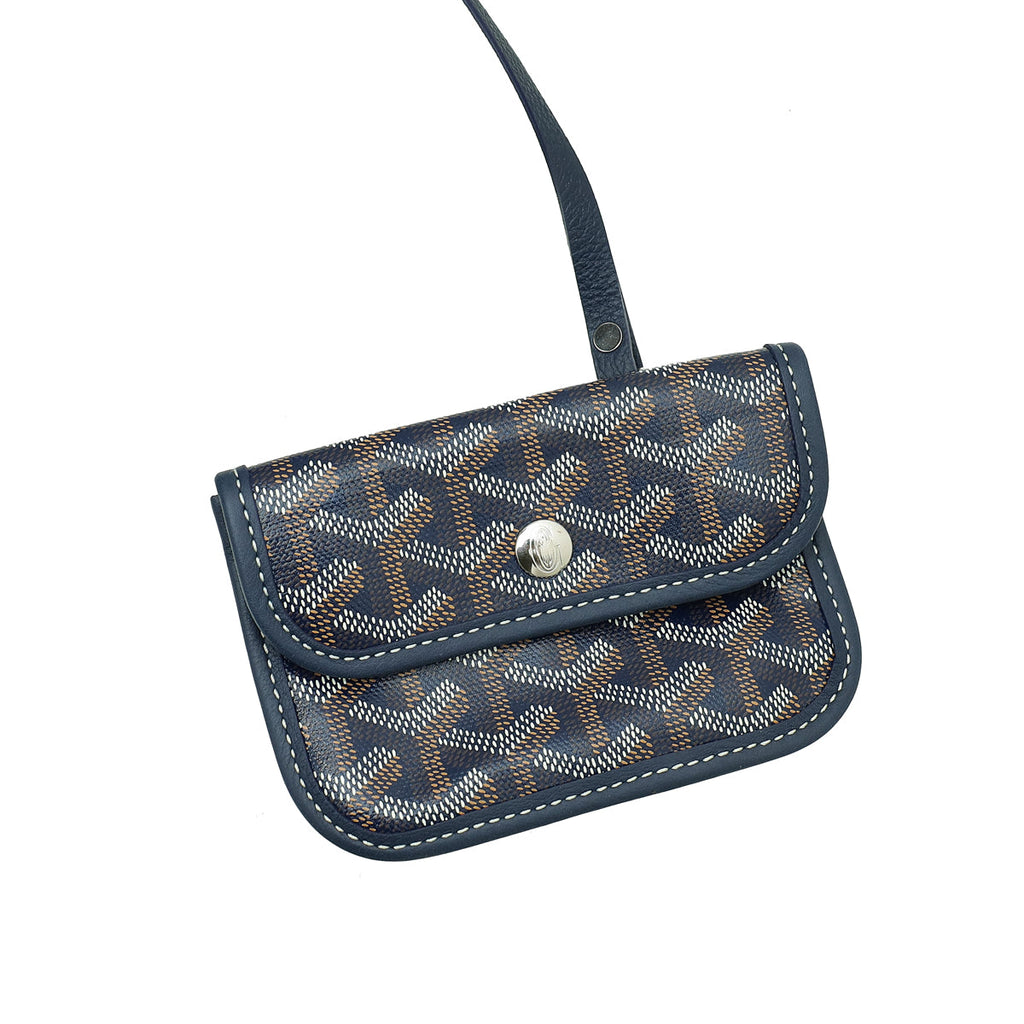Goyard Blue Reversible Mini Anjou Bag