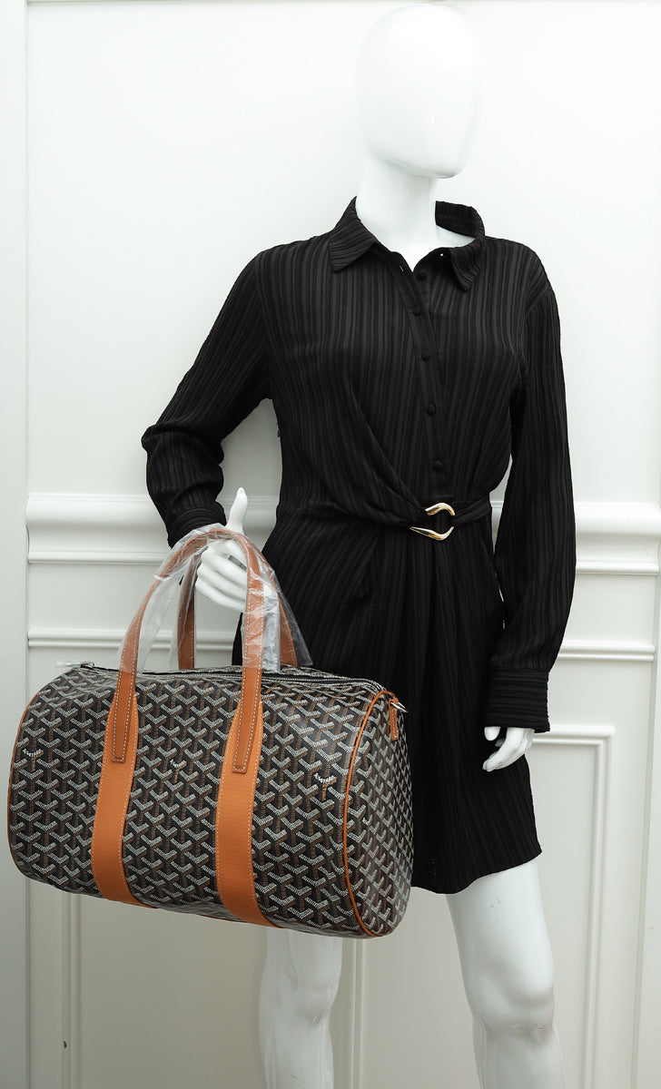 Goyard Bicolor Barrel 40 Sports Bag