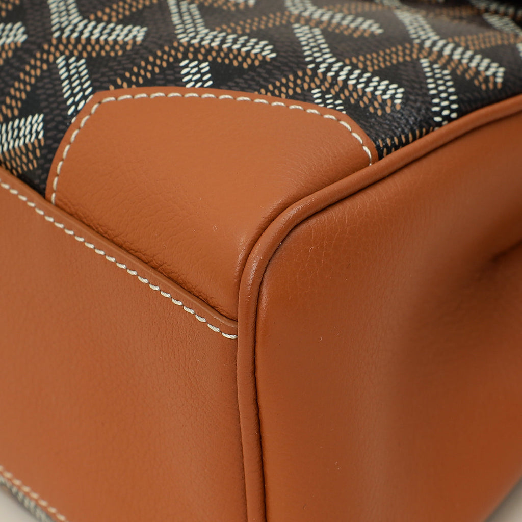 Goyard Bicolor Goyardine Saigon Mini Souple Bag